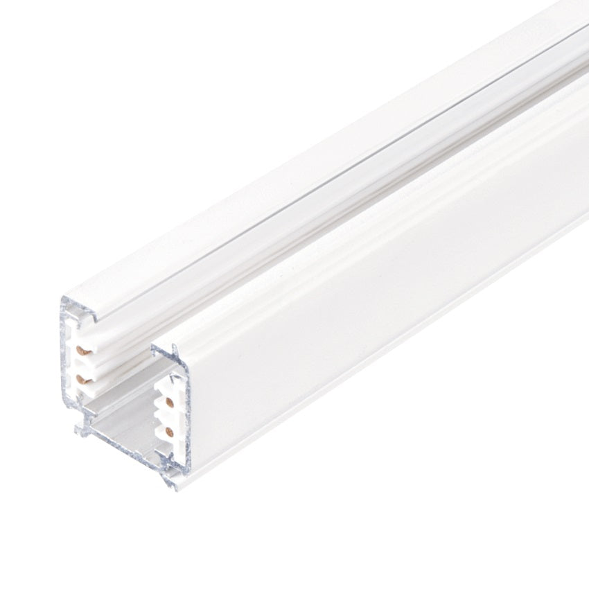 Focus III - 1-Fase Railverlichting - GU10 – 300cm – I-vorm - 5 spots - Railsysteem – Zwart