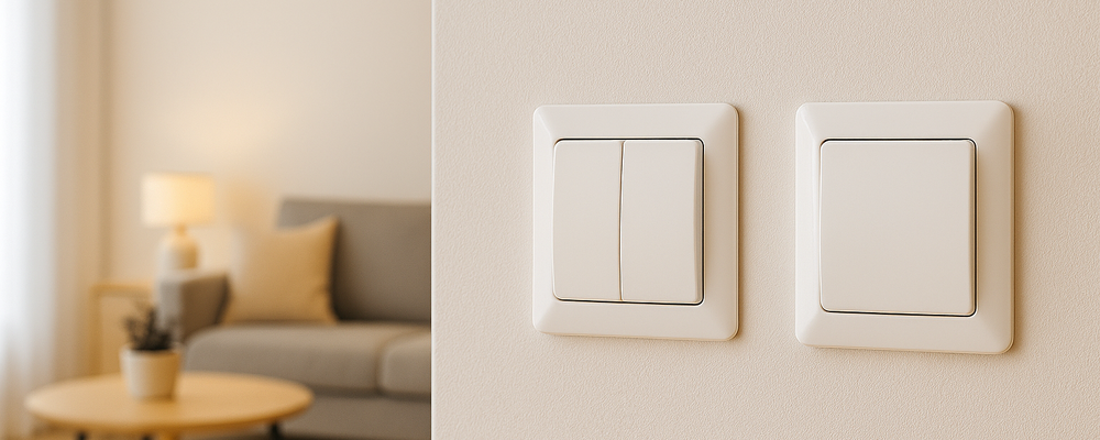 serieschakelaar en wisselschakelaar