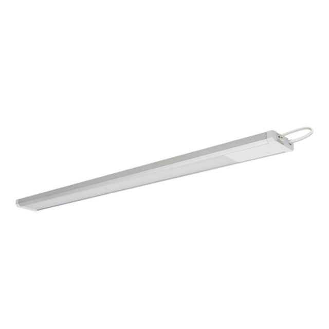 LED kastverlichting wit zilver niet dimbaar ip20 4000k - naturel wit - armatuur