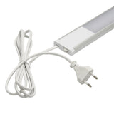 LED kastverlichting wit zilver niet dimbaar ip20 4000k - naturel wit - kabel 1,5 meter met stekker