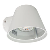 LED Buiten Wandlamp | GU10 fitting | IP43 | Wit - binnenkant