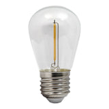 Complete Prikkabel / lichtsnoer met 20x lampenkappen | 20 Meter | Zwarte lampenkap | Koppelbaar | E27 | Incl. 1W lampen