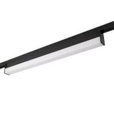 LED 1-fase railarmatuur 60 cm 24 Watt 400K naturel wit - armatuur in rail uit