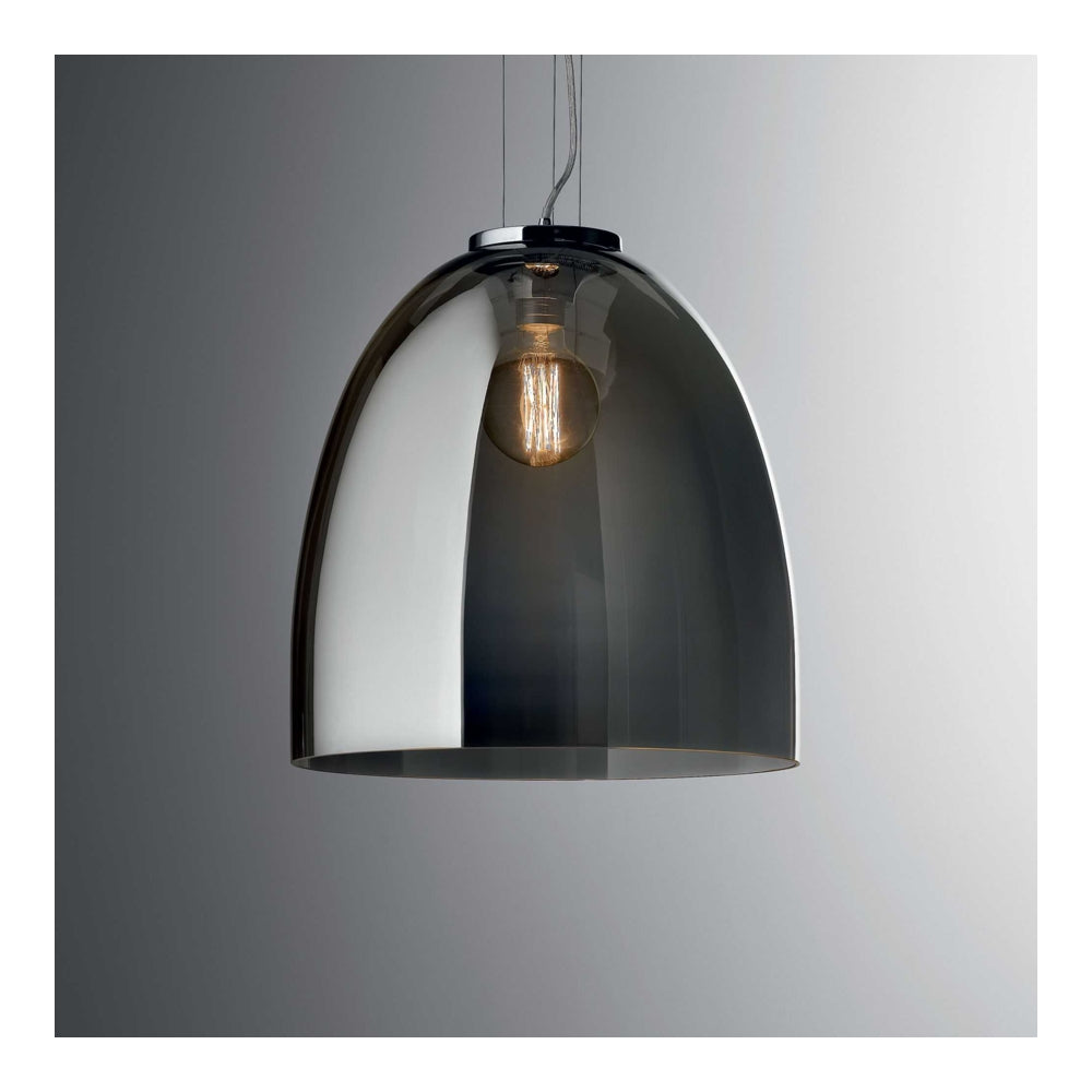 Glazen Hanglamp | E27 fitting | Smoked | Eva | 40CM