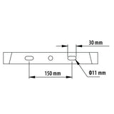 RGB+W controller 12-24V inclusief afstandsbediening