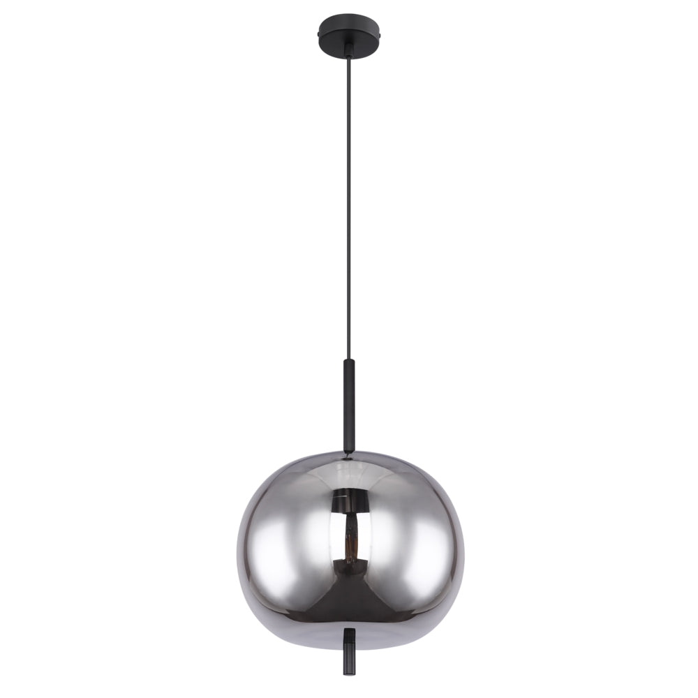 Moderne hanglamp - Smoked Glas - 30 cm - E27 fitting | Lexington