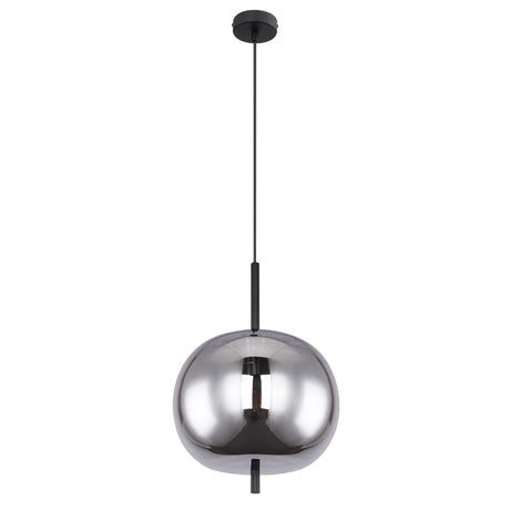 Moderne hanglamp - Smoked Glas - 30 cm - E27 fitting | Lexington