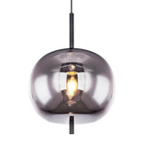 Moderne hanglamp - Smoked Glas - 30 cm - E27 fitting | Lexington