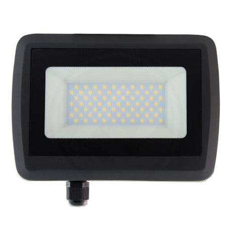 LED Bouwlamp - Floodlight 50 Watt | 4500K - Naturel wit | Voorkant