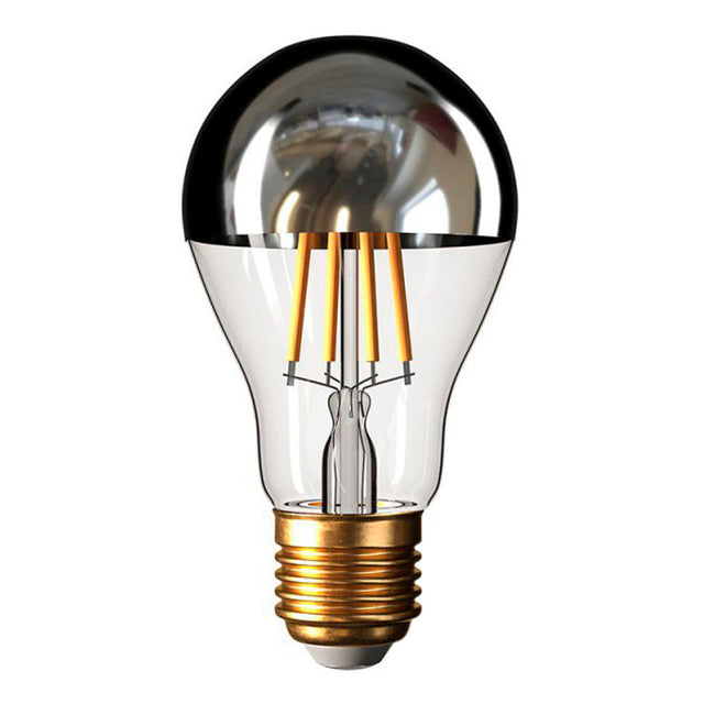 LED kopspiegel Filament lamp 7W | A60 | Zilver | 2700K - Warm wit