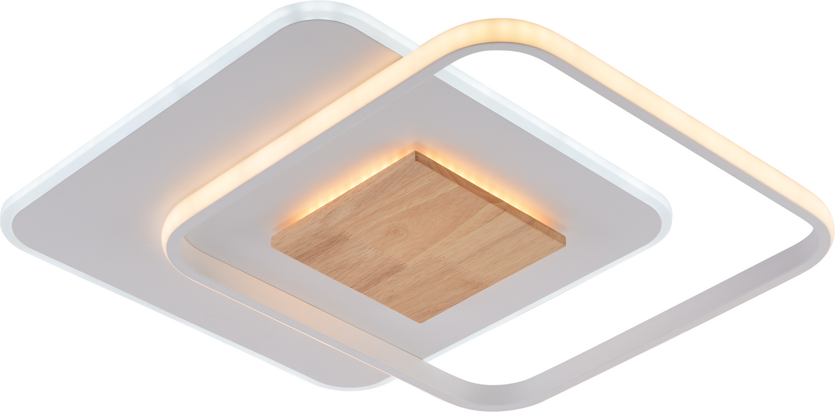 LED Plafondlamp CCT 60W Wit+Hout Dimbaar + Afstandsbediening Rond 5180 lm