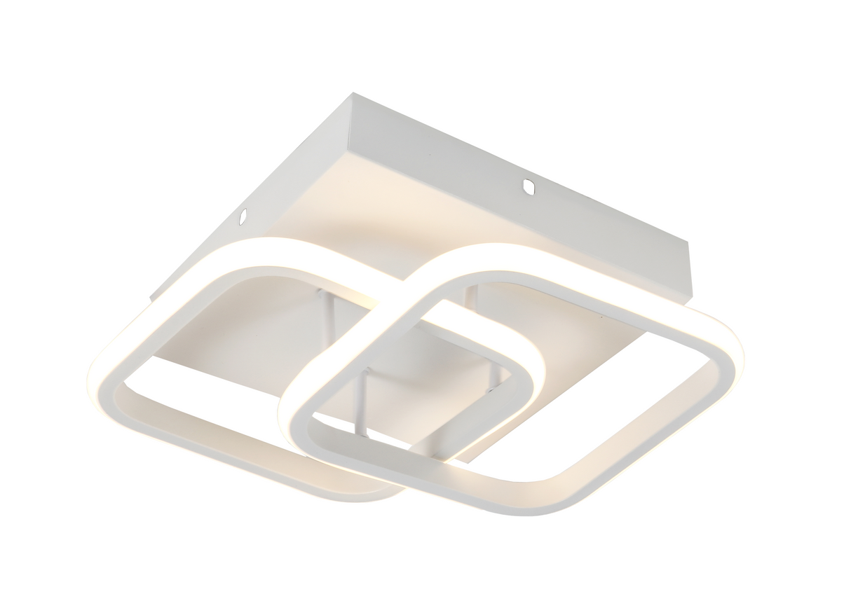 LED Plafondlamp 13W Wit Vierkant 1040lm