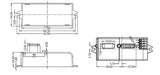 ON/OFF Funcite Microwave Sensor geschikt voor Tri-proof / Batten / TL armaturen