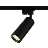 LED 1-fase Railspot met GU10 fitting | Zwart | Enkele aan foto