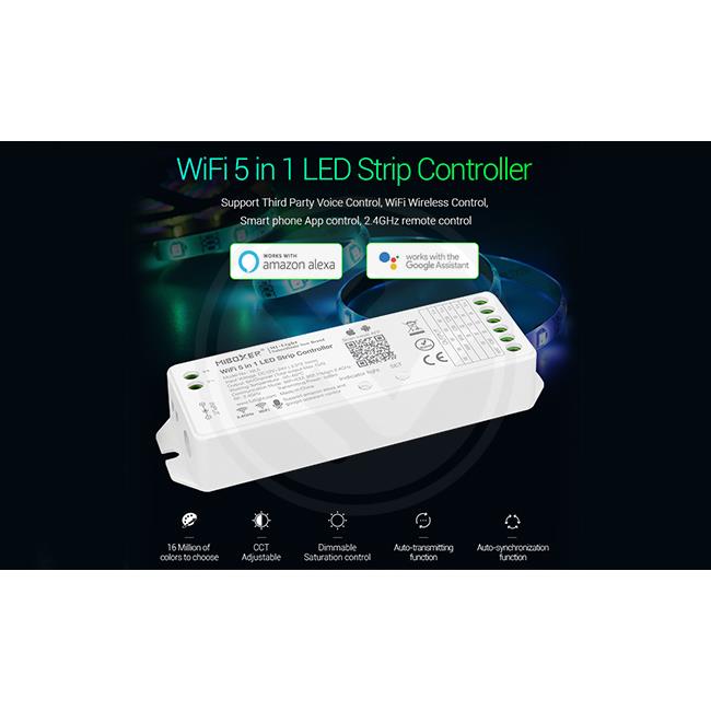 LED-driver | RGB - CCT |  Universeel | WiFi | APP Besturing