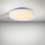 LED Plafondlamp 18W | Diameter 22,5 cm | 3 kleuren instelbaar - sfeerfoto