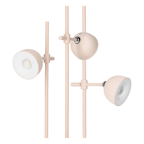 LED Orbi 2,5W 4in1 Bureaulamp magnetisch Roze - CCT Lichtkleur instelbaar | Incl. Klem, plafondmontage, koort