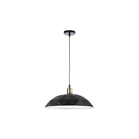 Hanglamp | Dalia | Zwart | 1-lichts | E27 Fitting