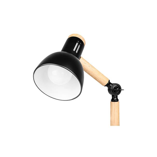 LED Kantelbare Bureaulamp | Woody | E27 fitting | Close-up