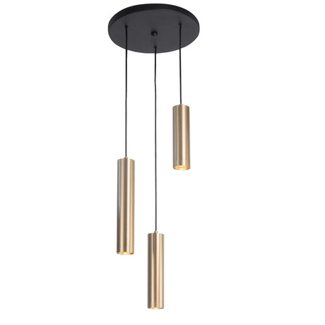 Moderne Hanglamp | Gold/black | 3 x GU10