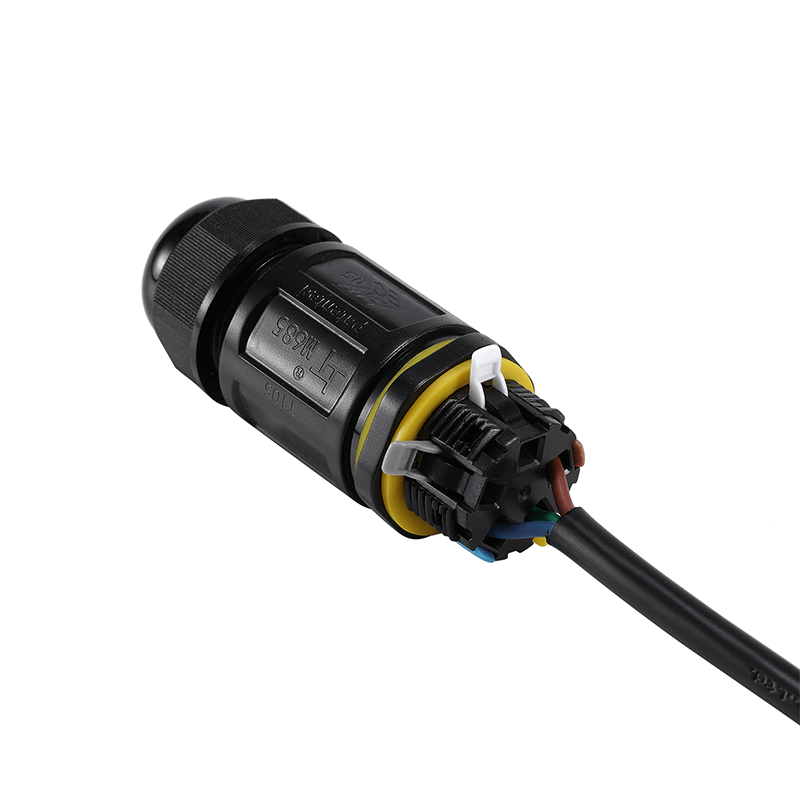 5 Pin I-VORM waterdichte QUICK Connector - Voor 4-14mm kabel - aansluiting