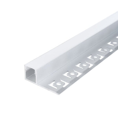 Inbouw Stuc LED Strip Profiel - 10mm - 2 meter - met een vleugel