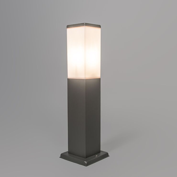 Moderne staande buitenlamp zwart 45 cm IP44 | Havana