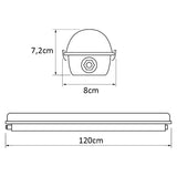 LED Batten Armatuur | 120cm | IP66 | Waterdicht | 20/30/40 Watt | CCT | Afmetingen