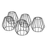 Complete Prikkabel / lichtsnoer met 20x lampenkappen | 20 Meter | Industriële lampenkap | Koppelbaar | E27 | Incl. 1W lampen