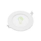 LED inbouw downlight rond 6W | Ø118mm - 2700K | Warm wit