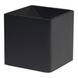 High Light - LED Cube Wandlamp - DIMBAAR - 2700K - 6W - Zwart - Stretto - vooraanzicht