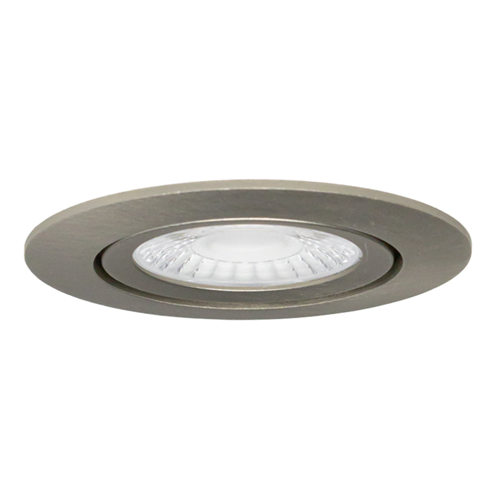 LED ondiepe Inbouwspot RVS MIRAN | 6W | Dimbaar | 68mm | IP65 Waterdicht | CCT | Uit foto