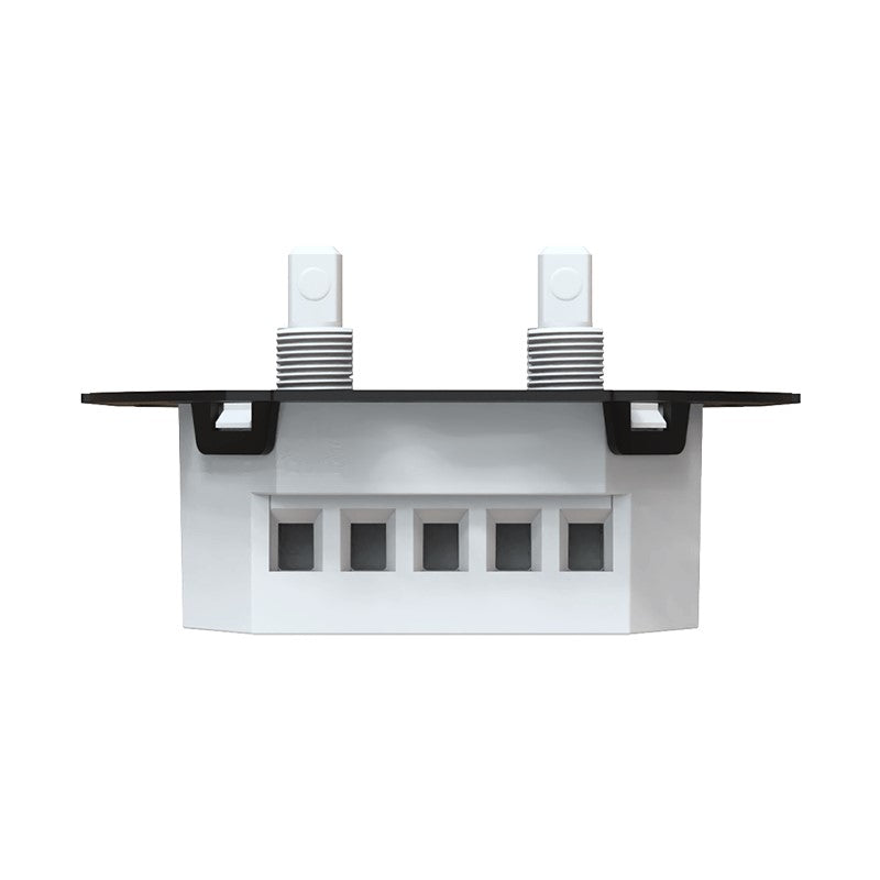 Universele LED duo dimmer | 2x200W | Fase af- en aansnijding