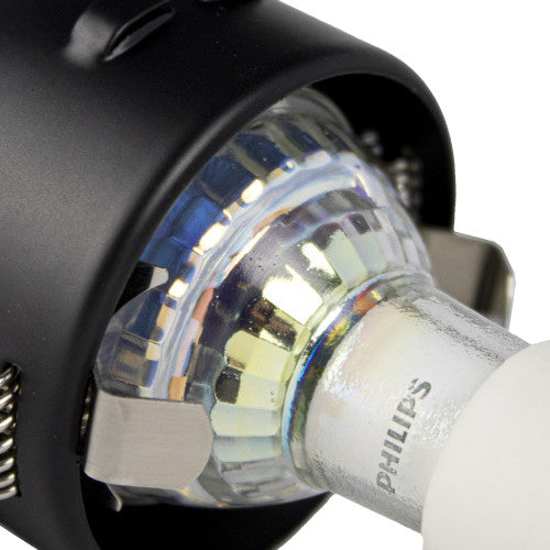 PHILIPS LED Inbouwspot IP65 | Waterdicht | 70mm | Zwart | 4W | Dimbaar