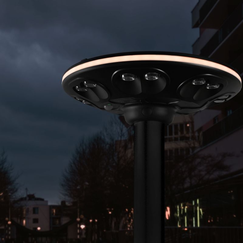 Solar straatlantaarn | Met bewegingssensor | 1400 Lumen