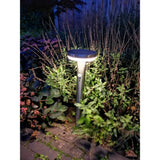 Solar LED staande buitenlamp sensor | Spies | rond | 4,4W | 3000K - Warm wit