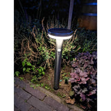 Solar LED staande buitenlamp sensor | Spies | rond | 4,4W | 3000K - Warm wit