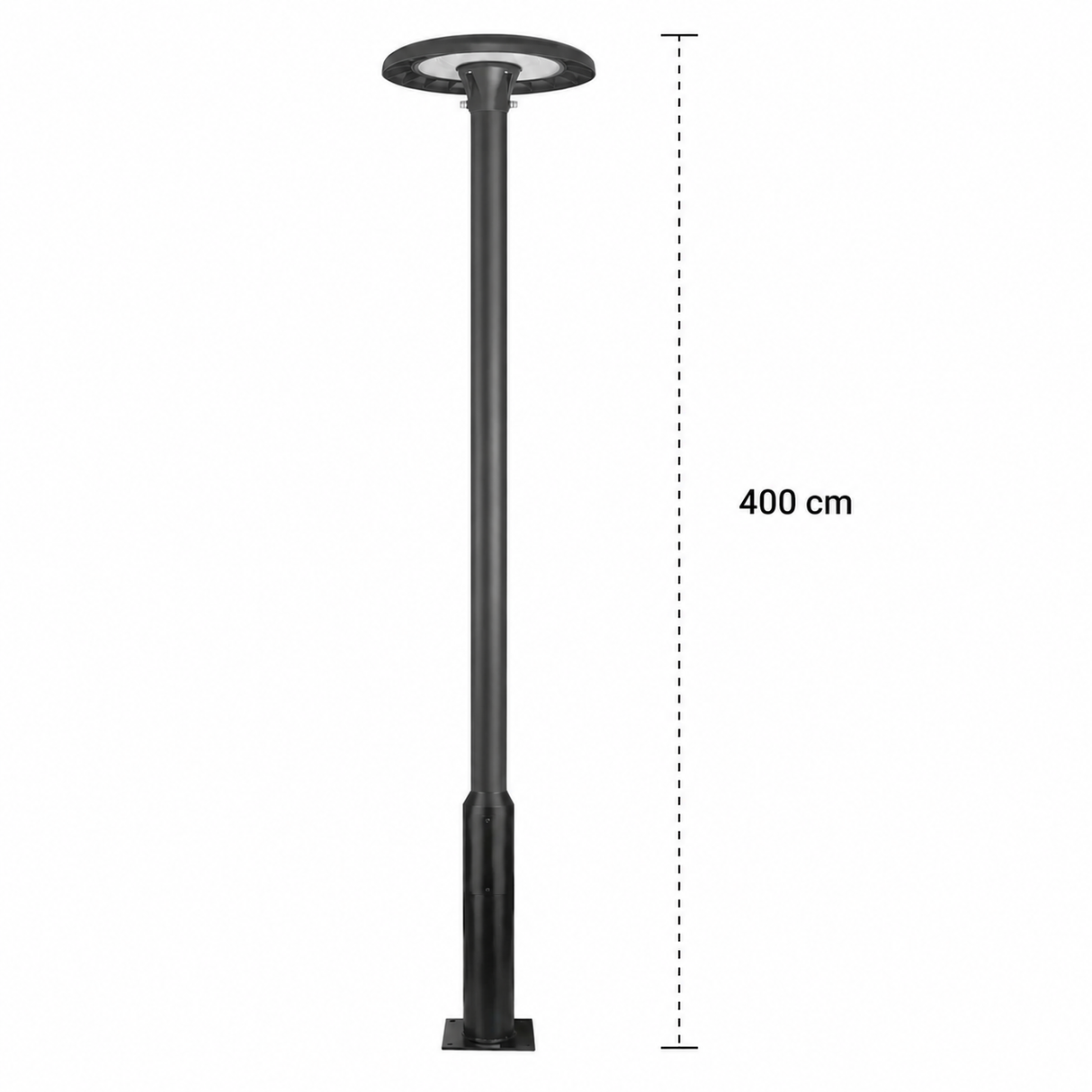 LED straatlantaarn 4 meter | Inclusief parklamp | 80/100/120W | CCT
