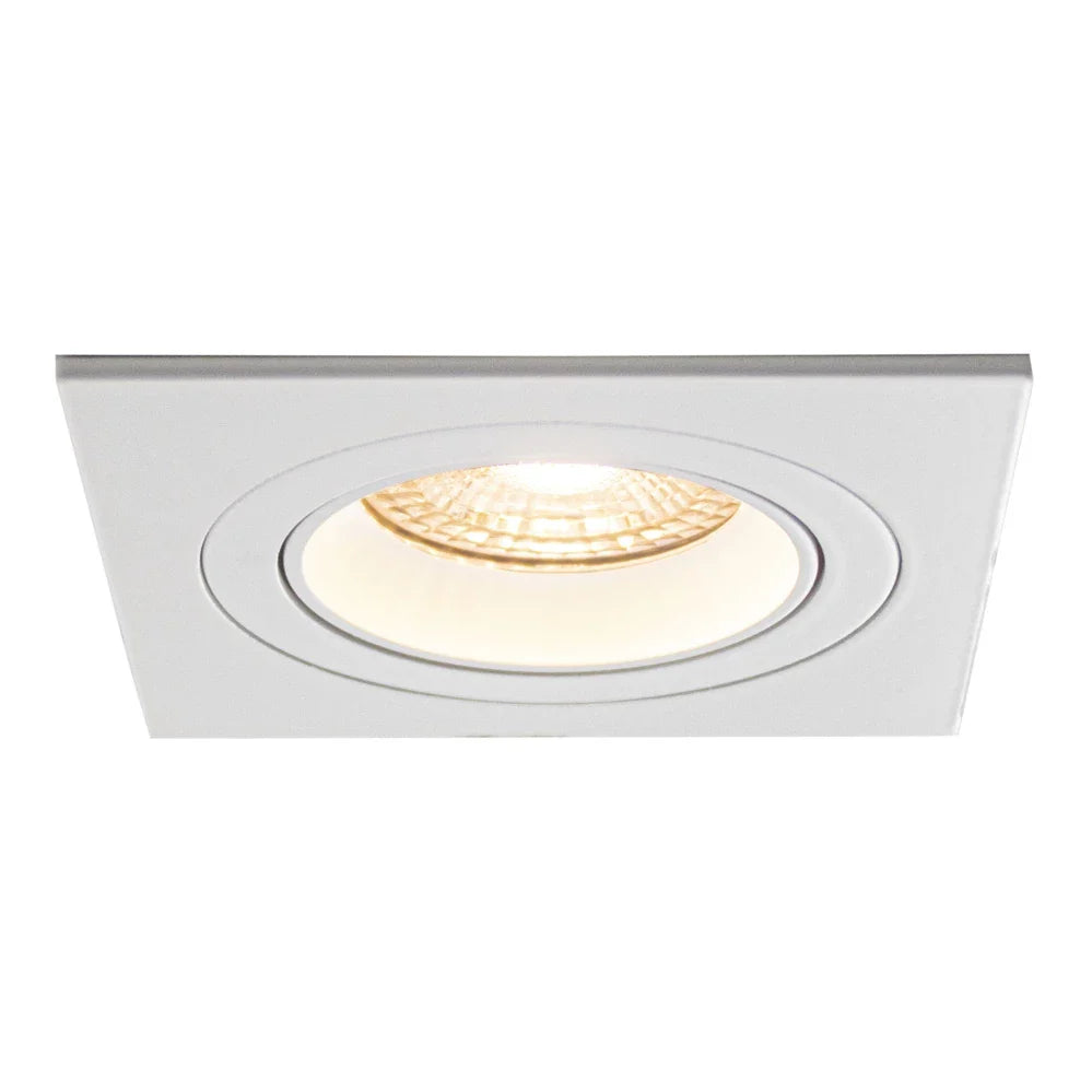 PHILIPS LED Inbouwspot 4 Watt Dimbaar | Vierkant | kantelbaar | wit