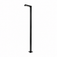 LED Lichtmast/ Straatlantaarn | 30W | 250 CM | Aluminium | Zwart |  Straatverlichting | 4000K - Naturel Wit | EPPE