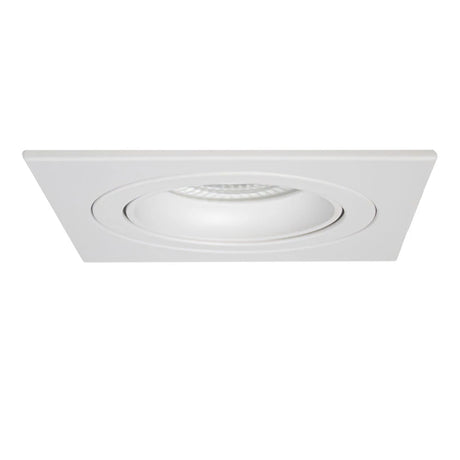 LED ondiepe inbouwspot 6W | Dimbaar | 80mm | Wit | vierkant