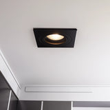 PHILIPS LED Inbouwspot 4 Watt Dimbaar | kantelbaar | zwart | vierkant