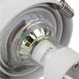 PHILIPS LED Inbouwspot 4 Watt Dimbaar | Vierkant | kantelbaar | wit