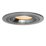 LED ondiepe Inbouwspot 6 Watt | Dimbaar | 80mm | kantelbaar | zilver | rond