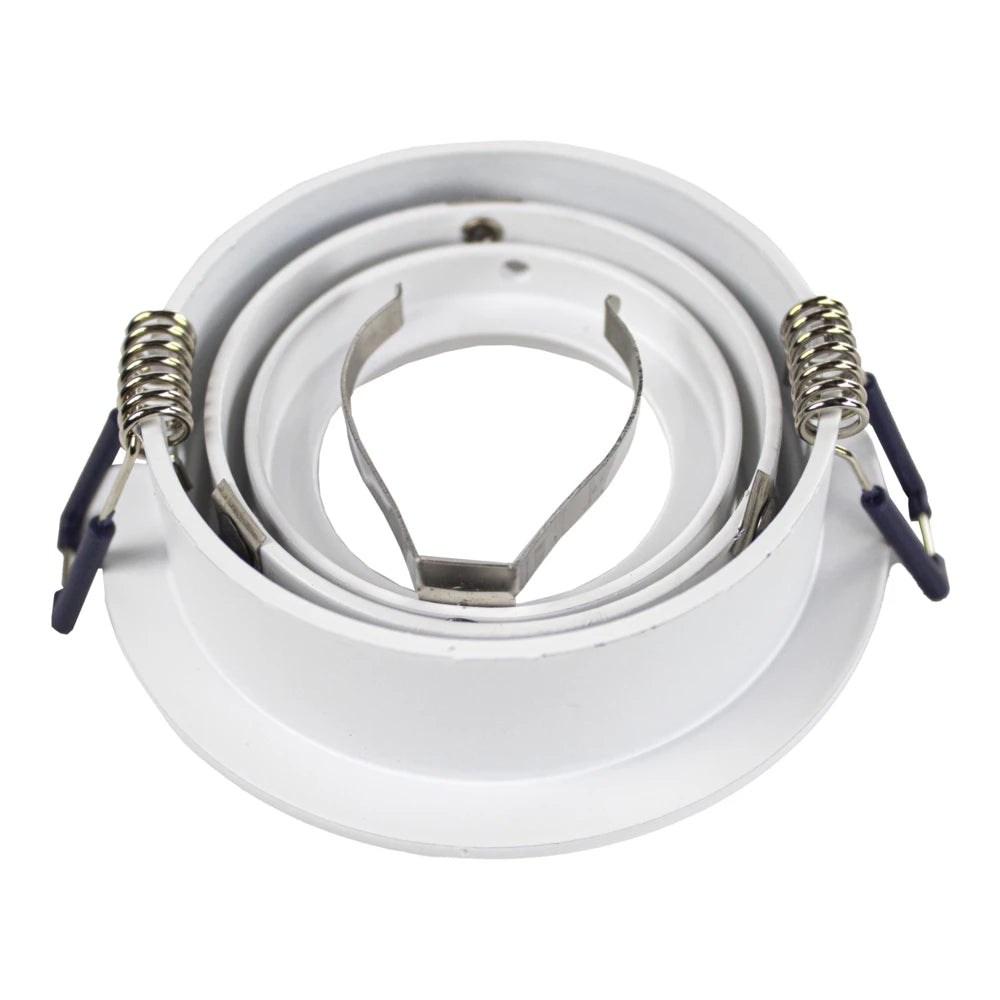 LED ondiepe Inbouwspot 6 Watt | Dimbaar | 80mm | kantelbaar | wit | rond