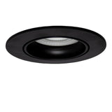 LED ondiepe Inbouwspot 6 Watt | Dimbaar | 68mm | kantelbaar | zwart | CCT