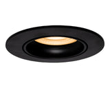 LED ondiepe Inbouwspot 6 Watt | Dimbaar | 68mm | kantelbaar | zwart | CCT