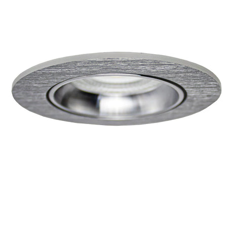 LED ondiepe Inbouwspot 6 Watt | Dimbaar | 68mm | kantelbaar | zilver | CCT