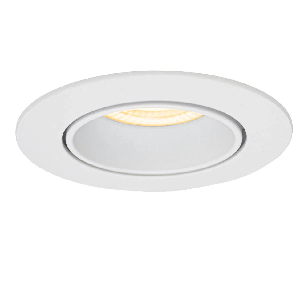 LED ondiepe Inbouwspot 6W | Dimbaar | 68mm | Wit | rond