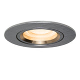 LED ondiepe Inbouwspot 6 Watt | Dimbaar | 70mm | kantelbaar | zilver